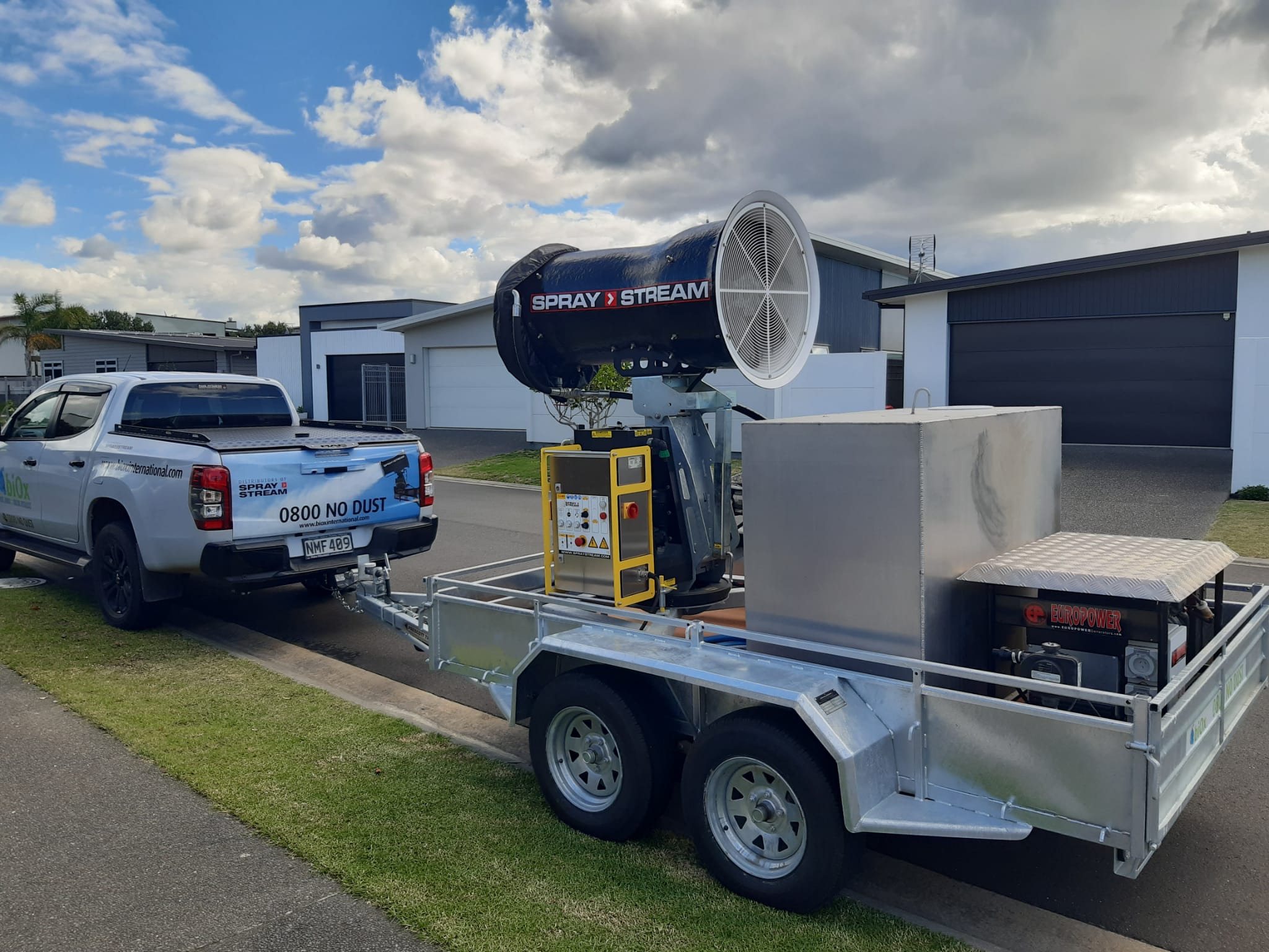 Spraystream Cannons