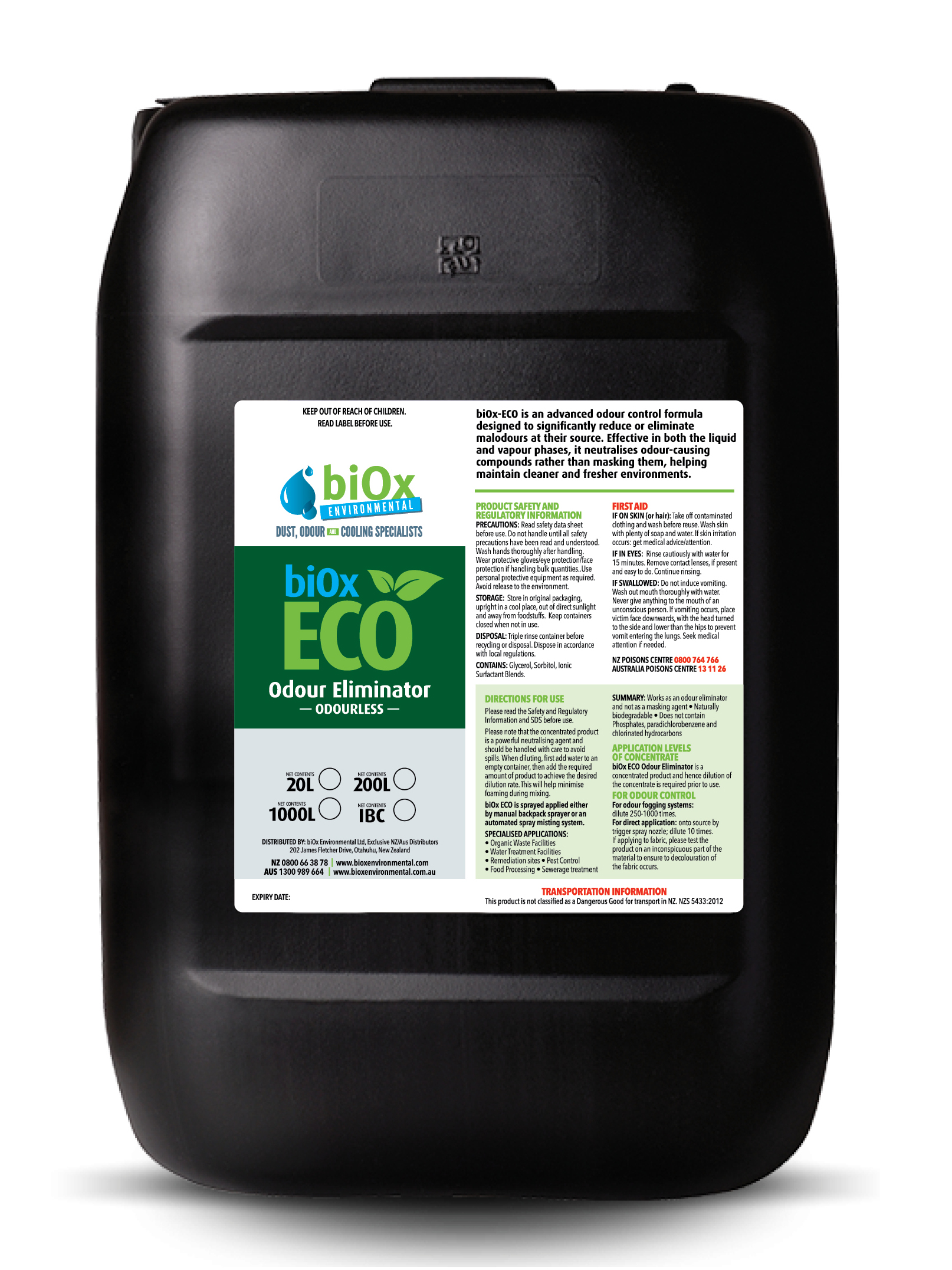 Odour Additive for Industrial Odour Control